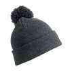 RC028B RC028J Result Core Kids Pom Pom Beanie Grey colour image